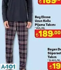 Uzun Kollu Pijama Takımı
