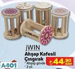 jwin ahşap kafesli çıngırak jwin ahşap kafesli çıngırak