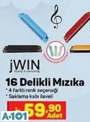 Jwin 16 Delikli Mızıka