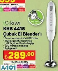 Kiwi Çubuk El Blenderı