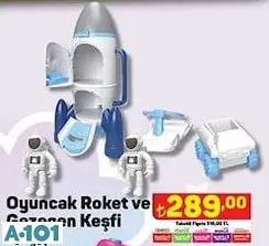 Oyuncak Roket Ve Gezegen Keşfi