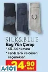silk&blue yün çorap silk&blue yün çorap