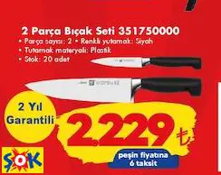 Zwilling  2 Parça Bıçak Seti 351750000