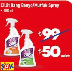 Cilit Bang Banyo/Mutfak Sprey