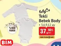 Tekli Bebek Body Tekli Bebek Body