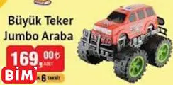 Büyük Teker Jumbo Araba