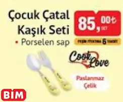 Çocuk Çatal Kaşık Seti