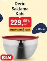 Emsan Derin Saklama Kabı