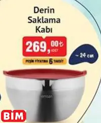 Emsan Derin Saklama Kabı