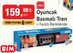 Oyuncak Basmalı Tren