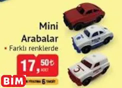 Mini Arabalar Oyuncak