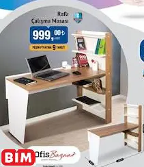 Office Bazaar Raflı Çalışma Masası