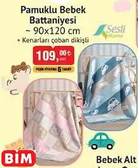 Pamuklu Bebek Battaniyesi Pamuklu Bebek Battaniyesi