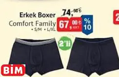 Comfort Family Erkek Boxer