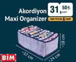 Akordiyon Maxi Organizer