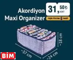 Akordiyon Maxi Organizer Akordiyon Maxi Organizer