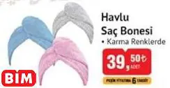 Havlu Saç Bonesi Havlu Saç Bonesi