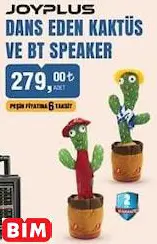 Joyplus DANS EDEN KAKTÜS VE BT SPEAKER Hoparlör Joyplus DANS EDEN KAKTÜS VE BT SPEAKER Hoparlör