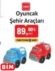 Oyuncak Şehir Araçları