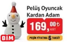 Pelüş Oyuncak Kardan Adam