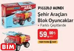 Şehir Araçları Blok Oyuncaklar Şehir Araçları Blok Oyuncaklar