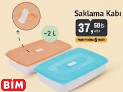 Saklama Kabı Saklama Kabı