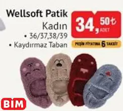 Wellsoft Patik Kadın Wellsoft Patik Kadın