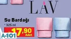 Lav Su Bardağı