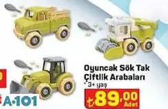 Oyuncak Sök Tak Çiftlik Arabaları