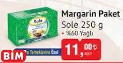Sole Margarin Paket