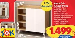 Alary Çok Amaçlı Dolap Alary Çok Amaçlı Dolap