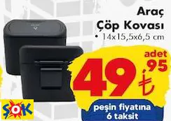 Araç Çöp Kovası Araç Çöp Kovası