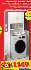 Lange Çamaşır Makinesi Dolabı Lange Çamaşır Makinesi Dolabı