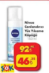 Nivea Canlandırıcı Yüz Yıkama Köpüğü 150 ml Nivea Canlandırıcı Yüz Yıkama Köpüğü 150 ml