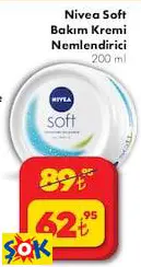 Nivea Soft Bakım Kremi Nemlendirici 200 Ml