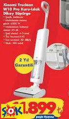 Xiaomi Truclean W10 Pro Kuru-Islak Dikey Süpürge Xiaomi Truclean W10 Pro Kuru-Islak Dikey Süpürge