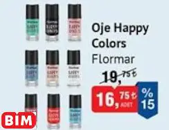 Flormar Oje Happy Colors