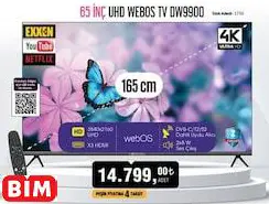 Dijitsu 65 İNÇ UHD WEBOS TV DW9900 Akıllı Televizyon