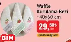 ~40X60 Cm Waffle Kurulama Bezi