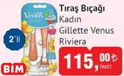 Gillette Venus Riviera Tıraş Bıçağı Kadın