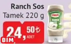 Tamek Ranch Sos