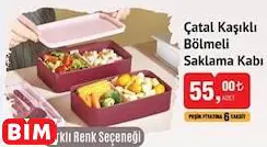 Çatal Kaşıklı Bölmeli Saklama Kabı Çatal Kaşıklı Bölmeli Saklama Kabı