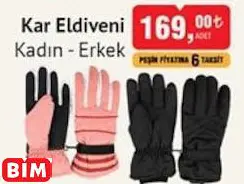 Kar Eldiveni Kadın - Erkek Kar Eldiveni Kadın - Erkek
