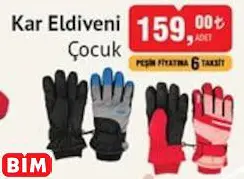 Kar Eldiveni Çocuk Kar Eldiveni Çocuk