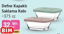 Lav Defne Kapaklı Saklama Kabı ~375 cc Lav Defne Kapaklı Saklama Kabı ~375 cc