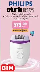 Philips EPİLATÖR BRE225 Philips EPİLATÖR BRE225