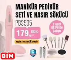 Polosmart MANİKÜR PEDİKÜR SETİ VE NASIR SÖKÜCÜ PBS505