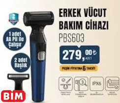 Polosmart ERKEK VÜCUT BAKIM CİHAZI PBS603 Polosmart ERKEK VÜCUT BAKIM CİHAZI PBS603