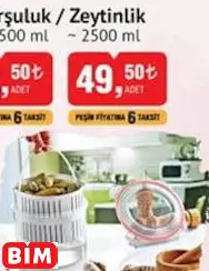 Zeytinlik ~ 2500 ml Zeytinlik ~ 2500 ml