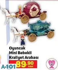 oyuncak kraliyet arabası